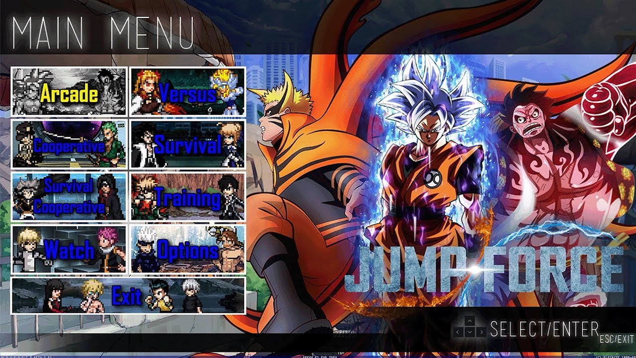Jump Force Mugen Mobile - Download & Play on Android APK & iOS